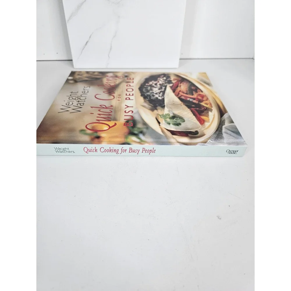 Weight Watchers Quick Cooking for Busy People Hardcover‎ Cookbook 1999